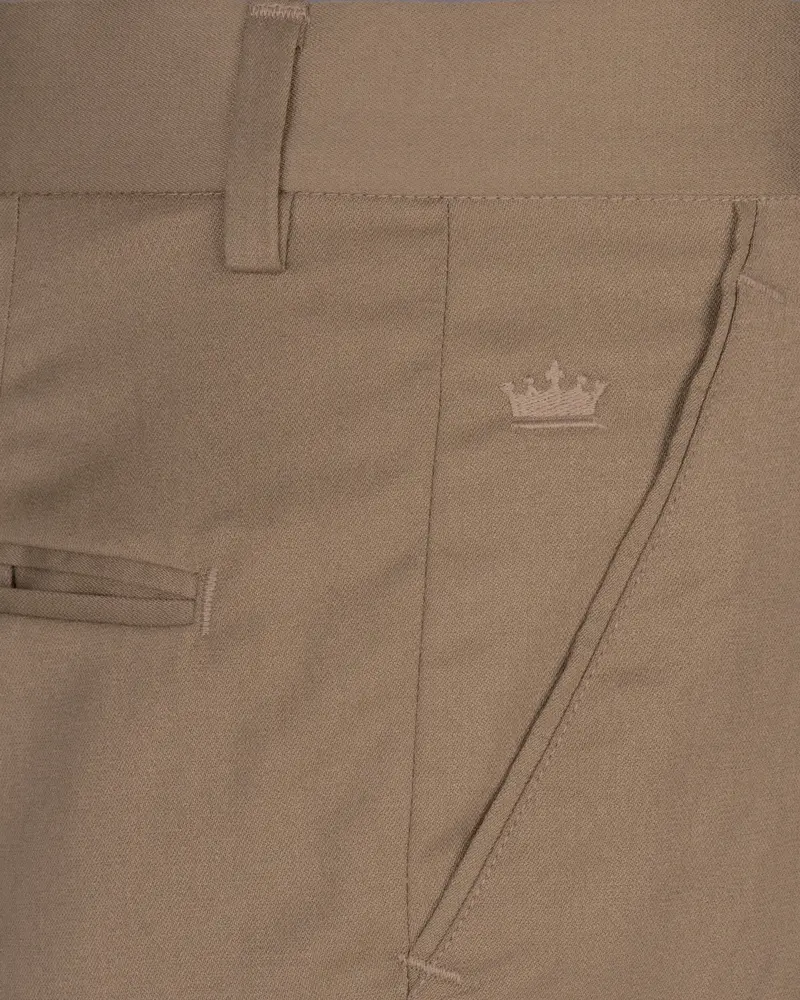 Peanut Brown Formal Pant 5
