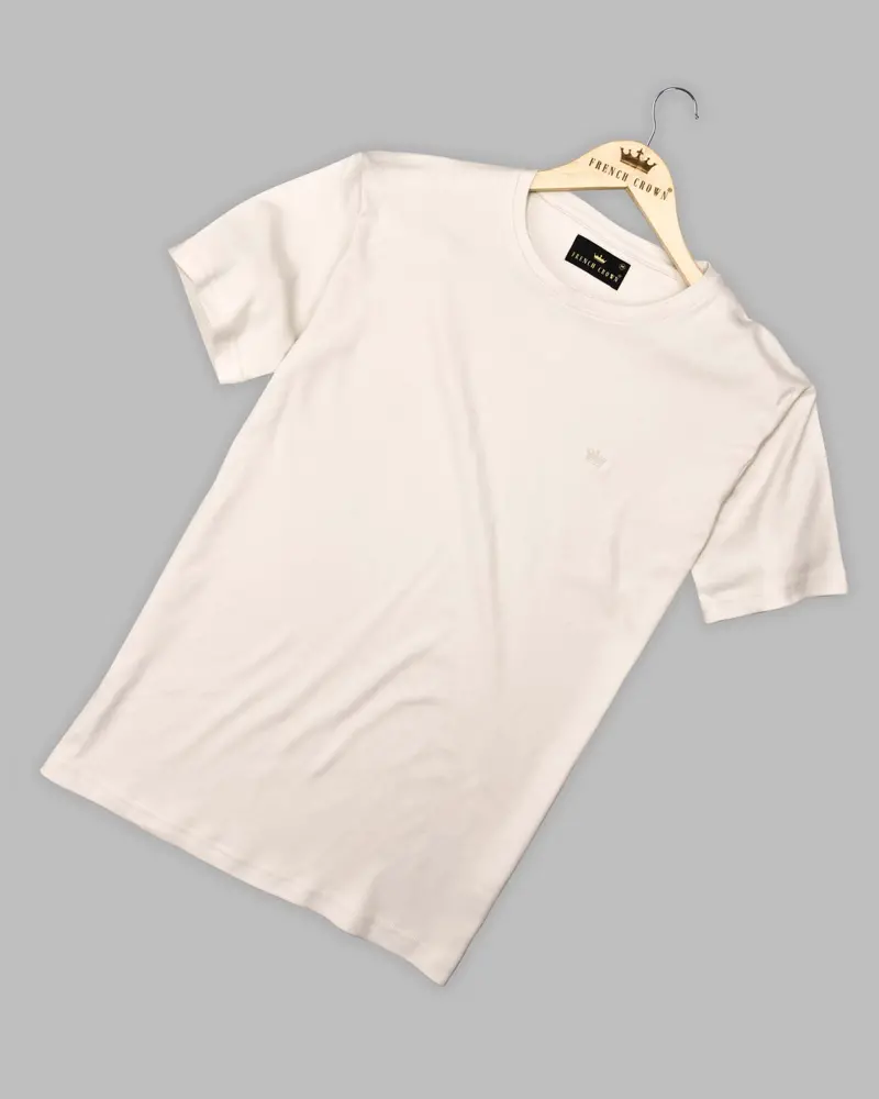 Pearl Cream Super Soft Organic Cotton T-Shirts 5