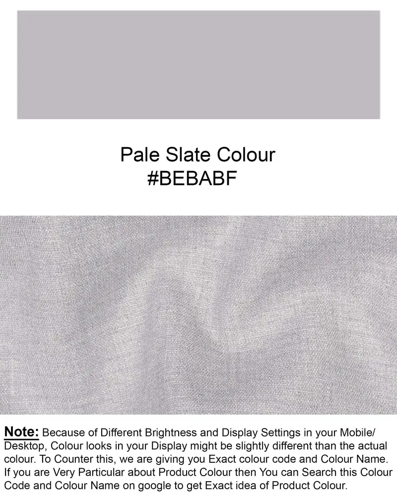 Pearl Slate Gray Double Breasted Blazer 10