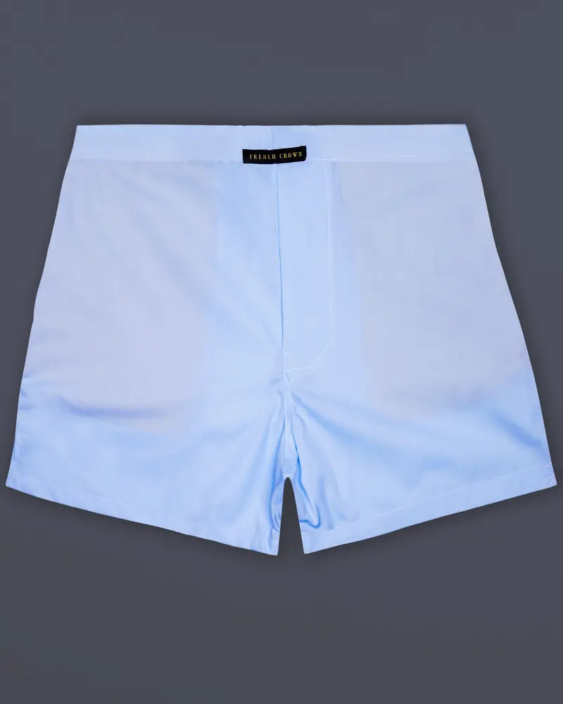 Perano Blue Solid Super Soft Premium Cotton Boxer 1