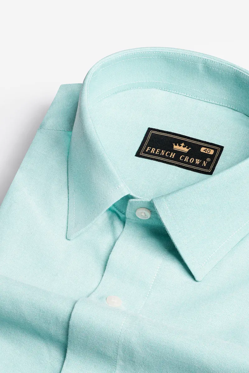 Periglacial Blue Royal Oxford Shirt 2