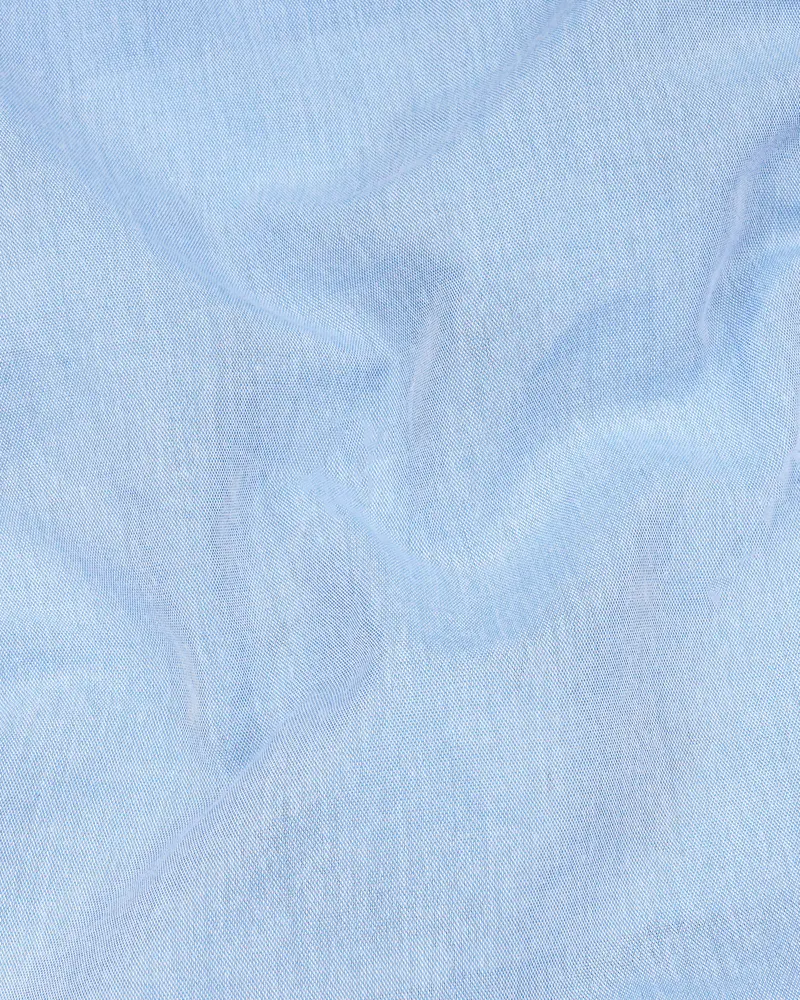 Periwinkle Blue Royal Oxford Shirt 2