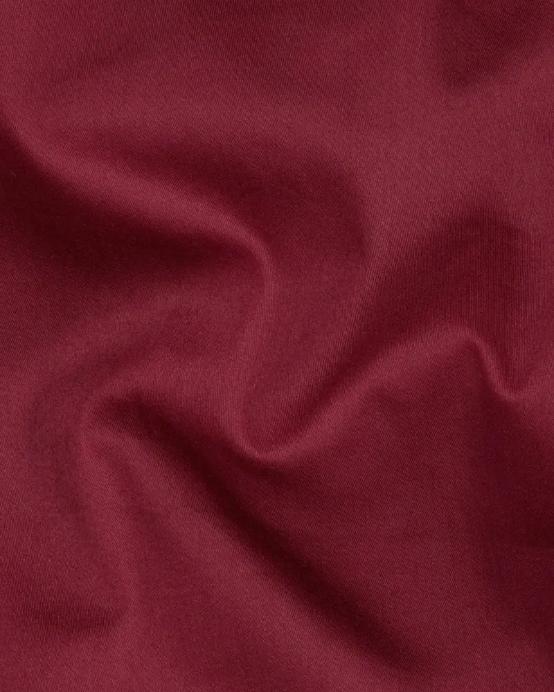 Persian Plum Red Premium Cotton Shirt 2