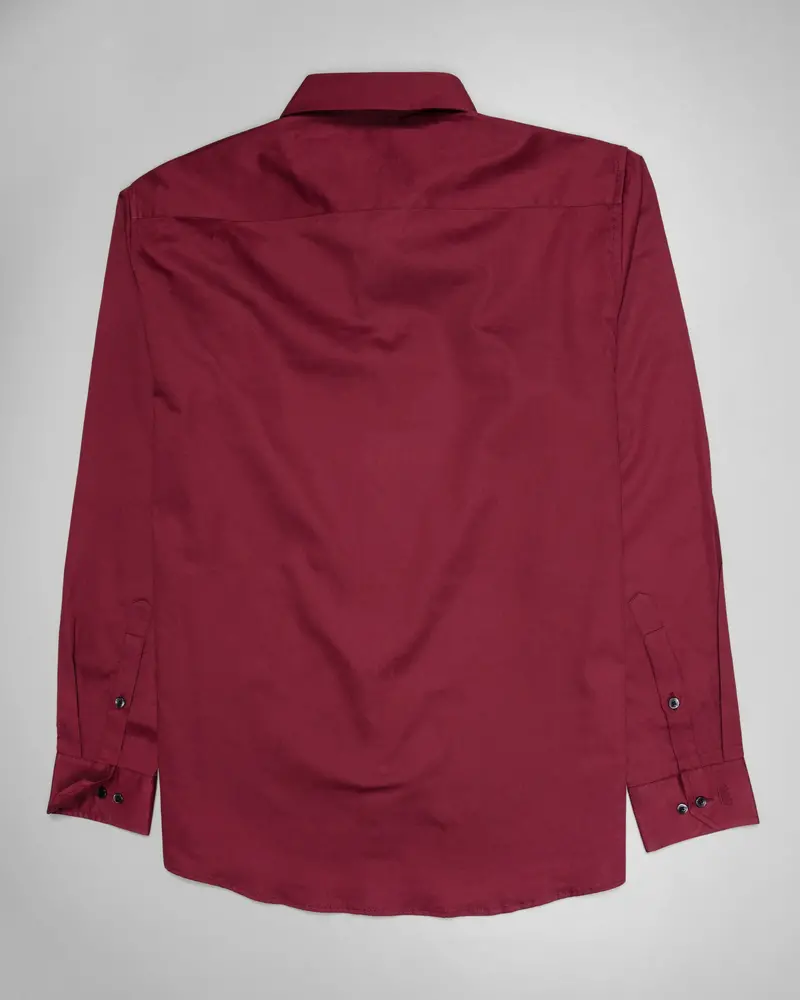 Persian Plum Red Premium Cotton Shirt 6