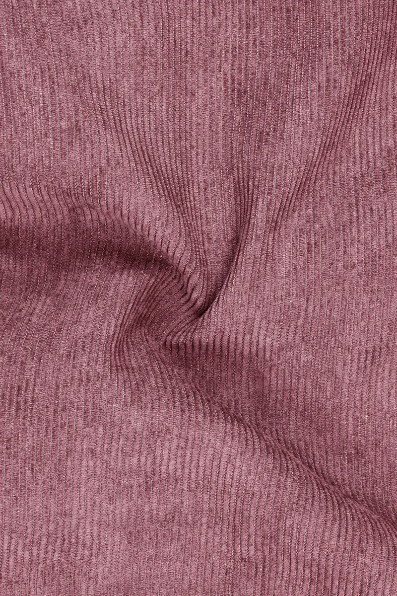 Petalux-Oriental Pink Corduroy Premium Single Breasted Sports Blazer 3