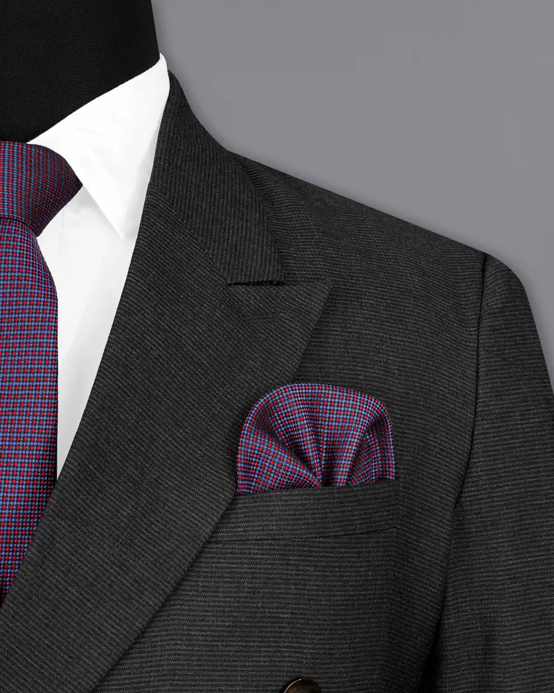 Piano Gray Double Breasted Blazer 6