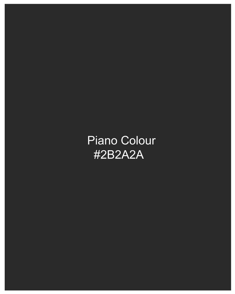 Piano Gray Premium Cotton Blazer 11