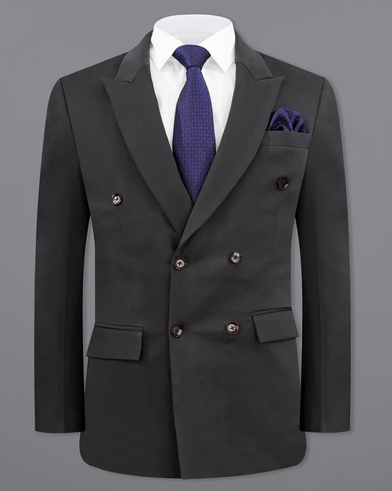 Piano Gray Premium Cotton Blazer 2