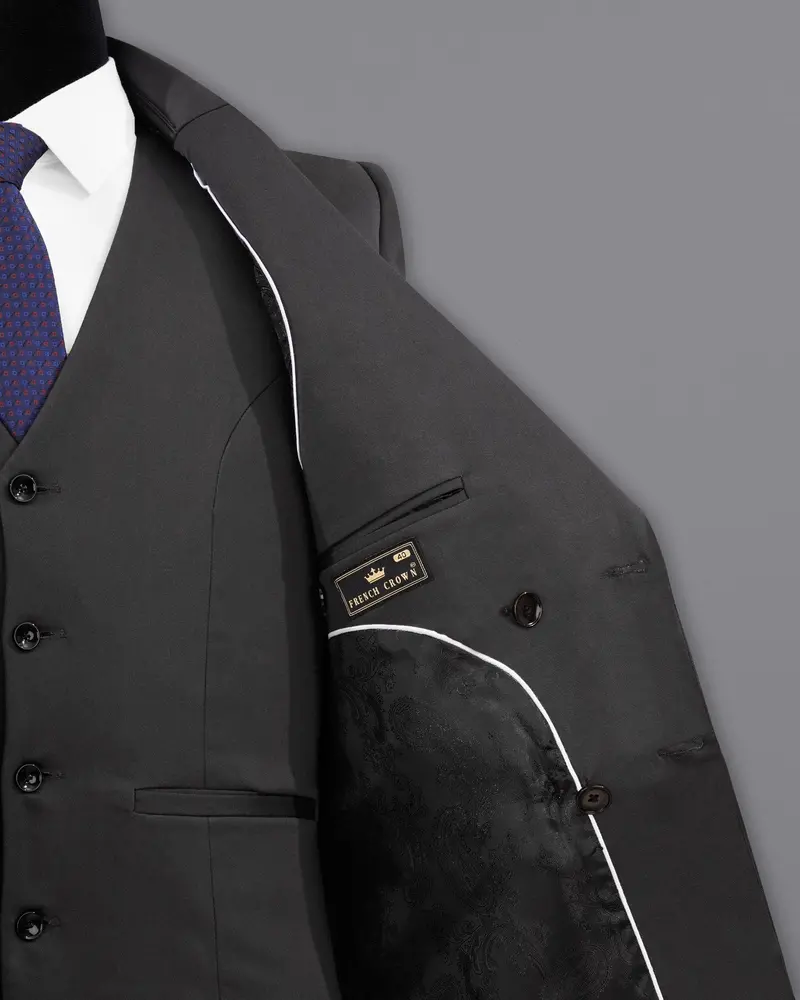 Piano Gray Premium Cotton Blazer 7