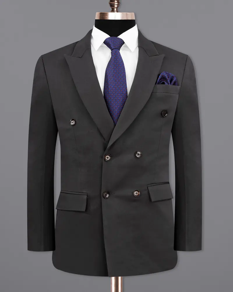Piano Gray Premium Cotton Blazer 8