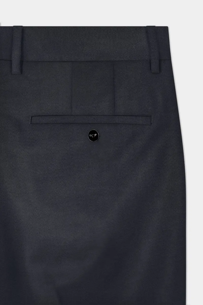 Piano Gray Wool Blend Single Breasted Suit 14