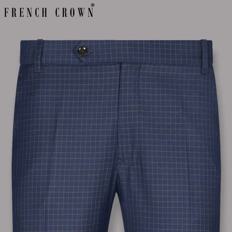 Pickle Bluewood Micro Windowpane Pant 1