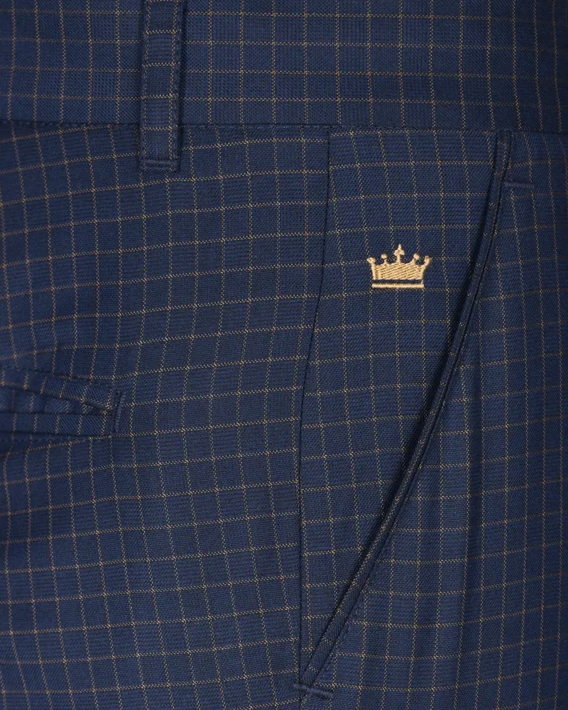 Pickle Bluewood Micro Windowpane Pant 5