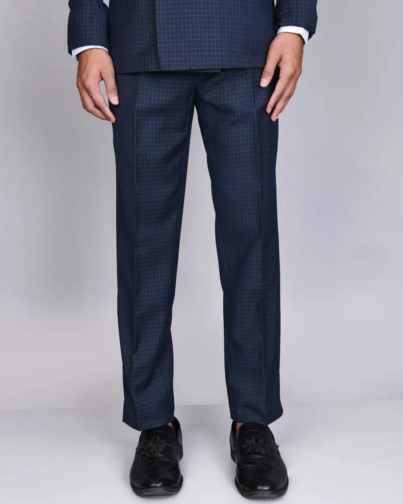 Pickle Bluewood Micro Windowpane Pant 7
