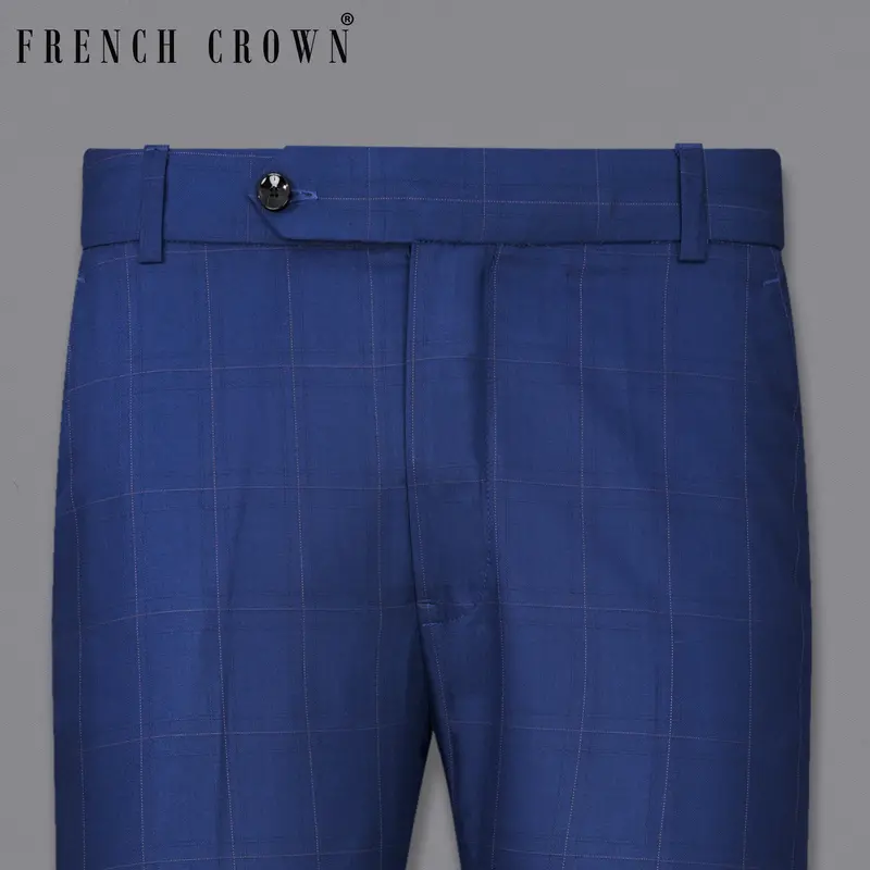 Pickled Blue Windowpane Pant 6