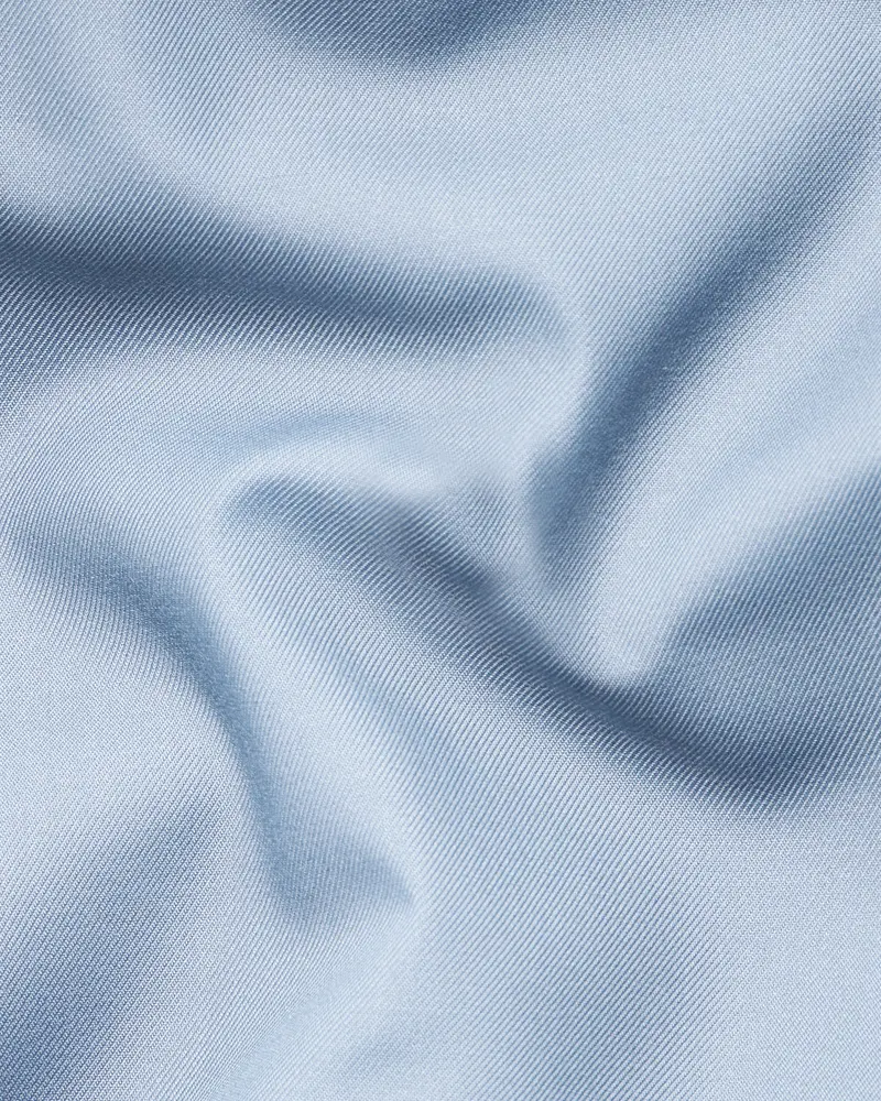 Pigeon Gray Twill Premium Cotton Shirt 2