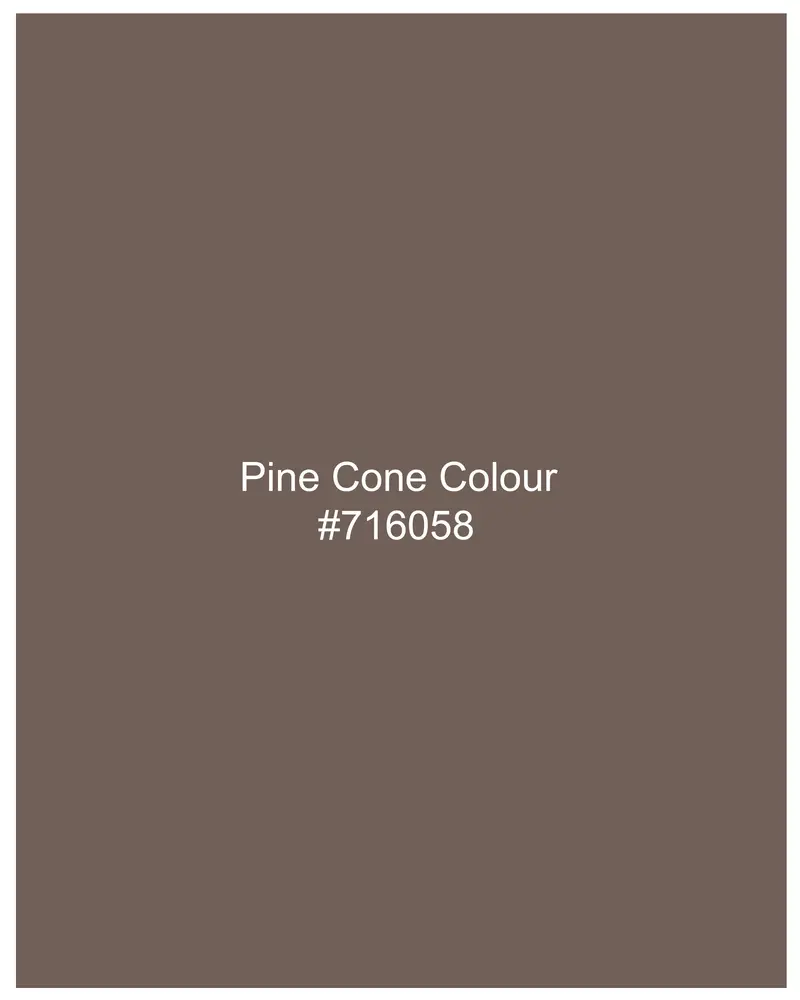 Pine Cone Brown Plaid Nehru Jacket 7