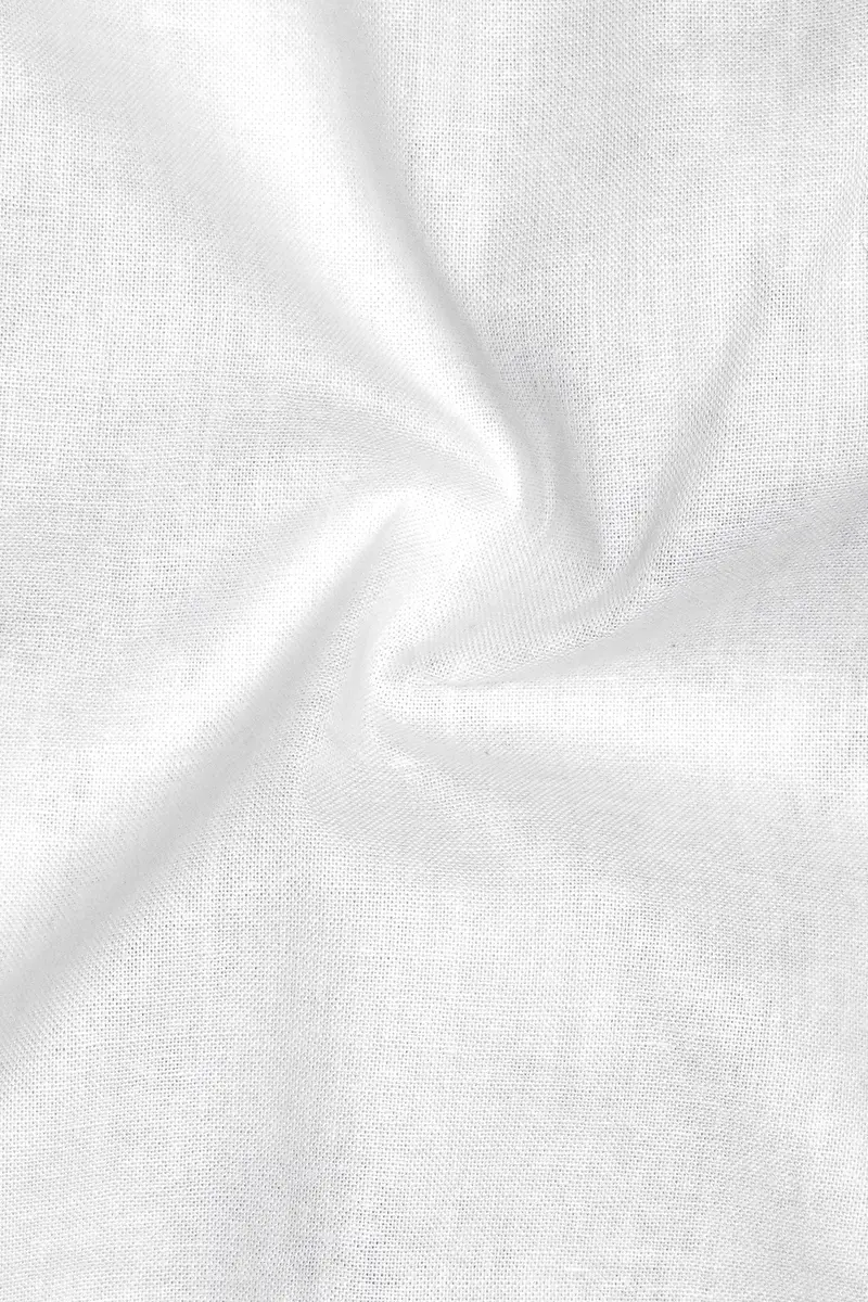 Pinfleur-Bright White And Camelot Pink Striped Oxford Premium Cotton Casual Shirt 3