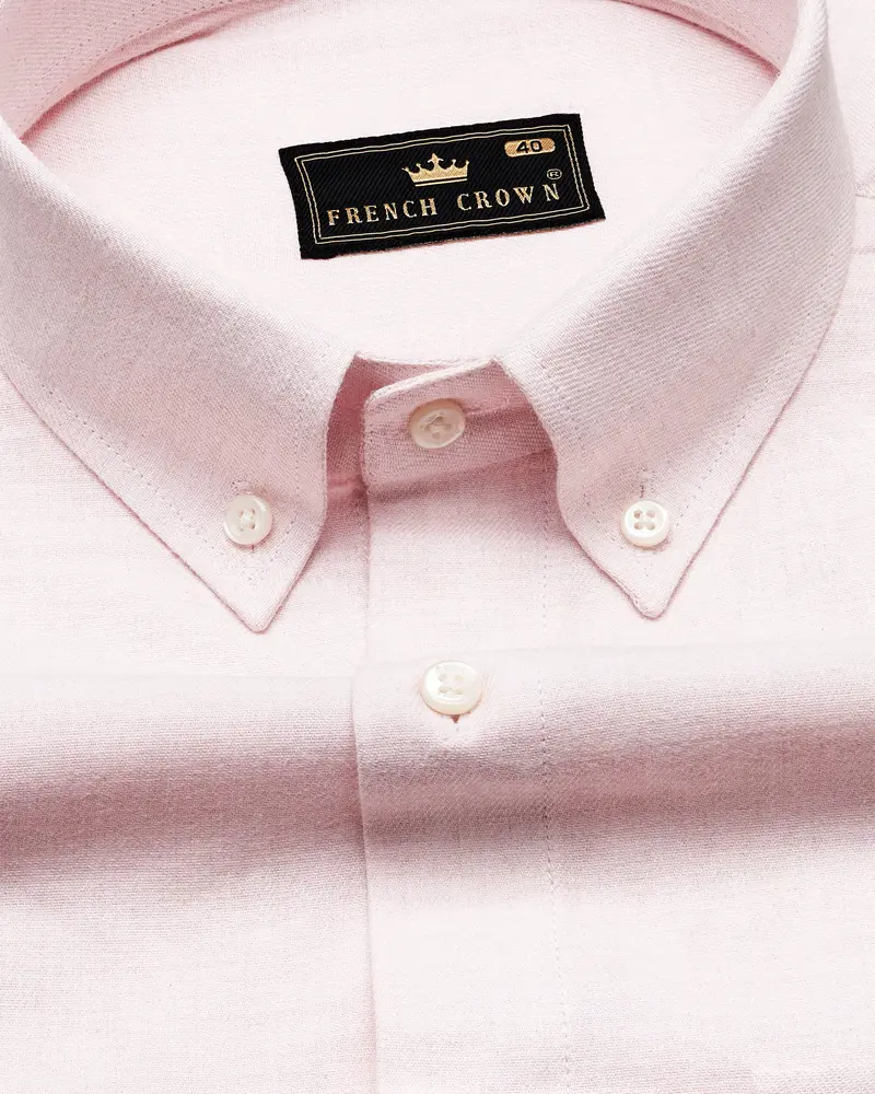 Pinocchio Peach Royal Oxford Overshirt/Shacket 4