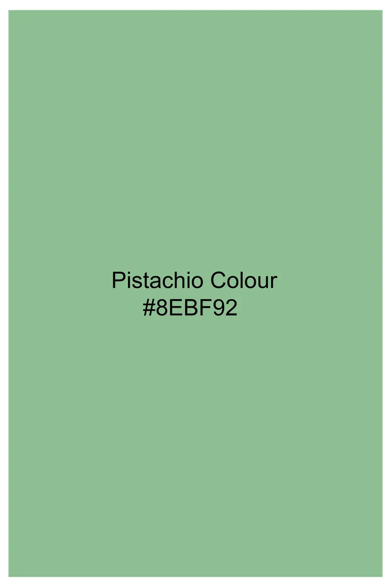 Pistachio Green Wool Rich Nehru Jacket 7
