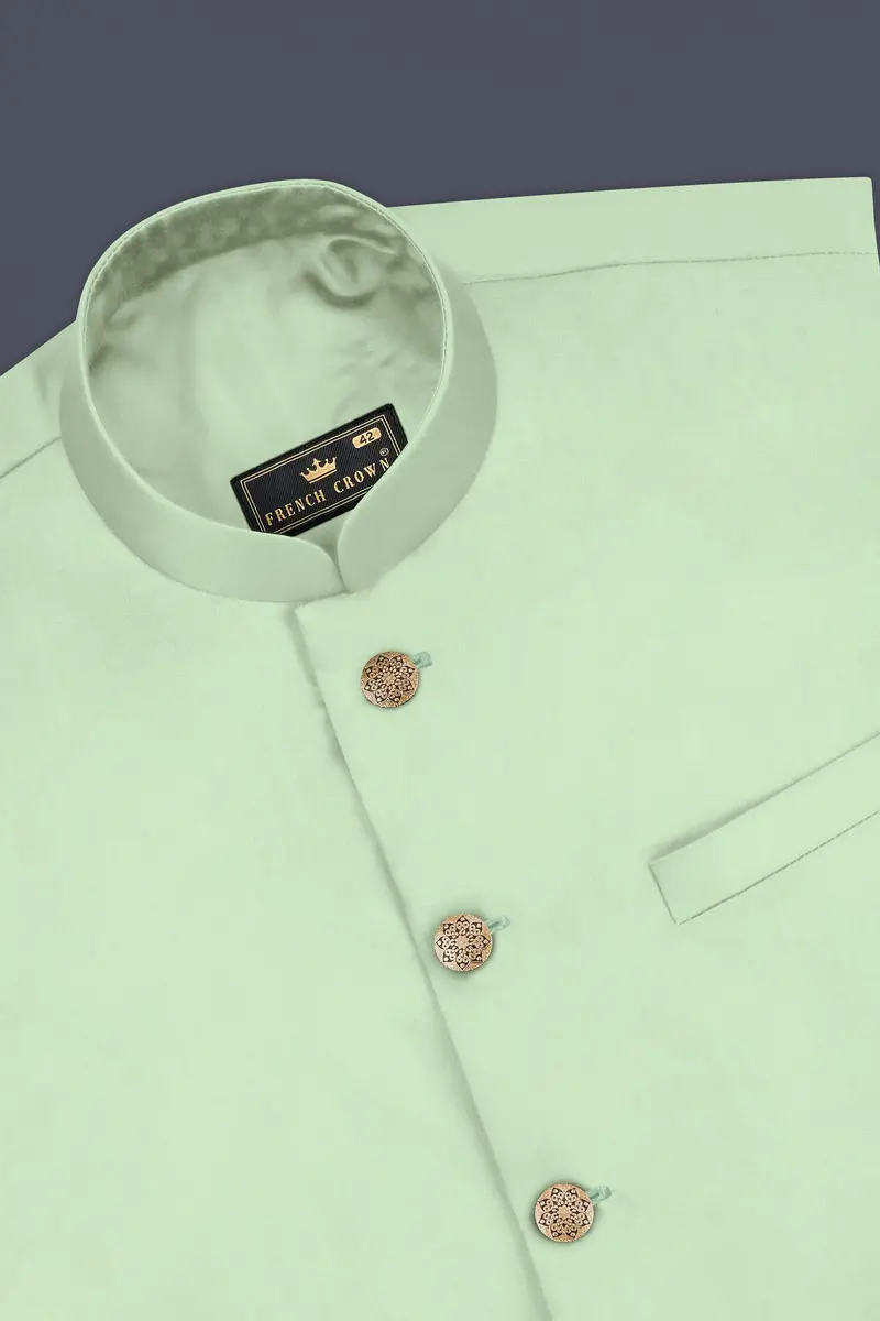Pixie Green Nehru Jacket 4