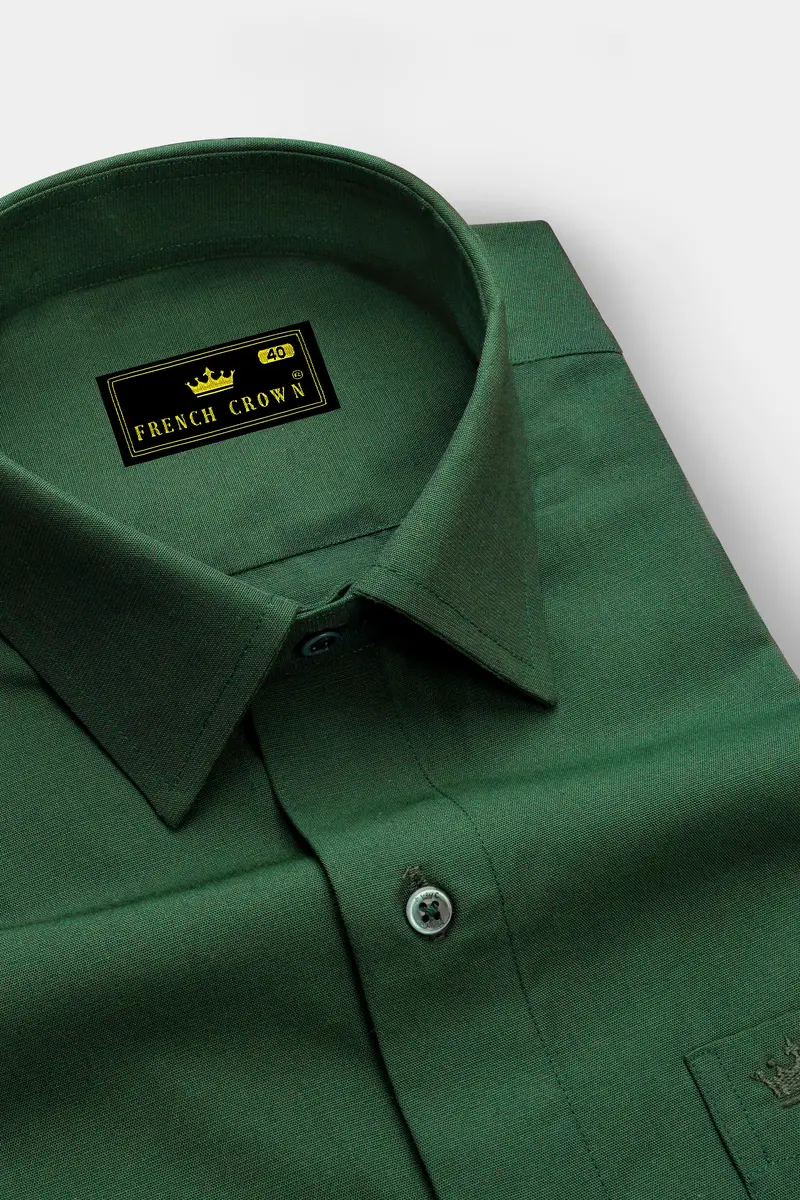 Plantation Green Chambray Shirt 2