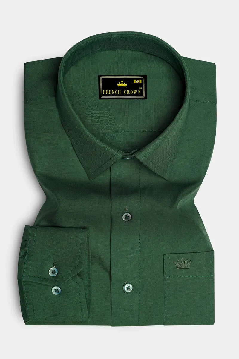 Plantation Green Chambray Shirt 4