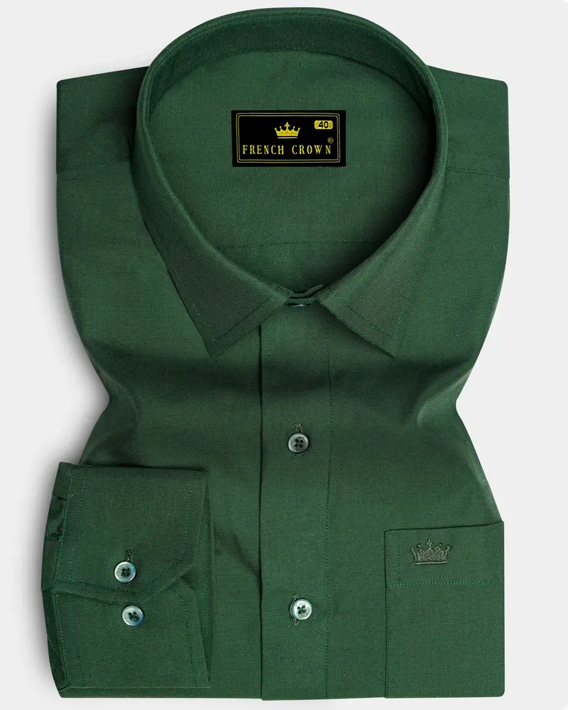 Plantation Green Chambray Shirt 6