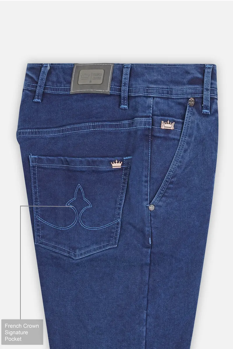 Port Gore Blue Rinse Wash Denim 7