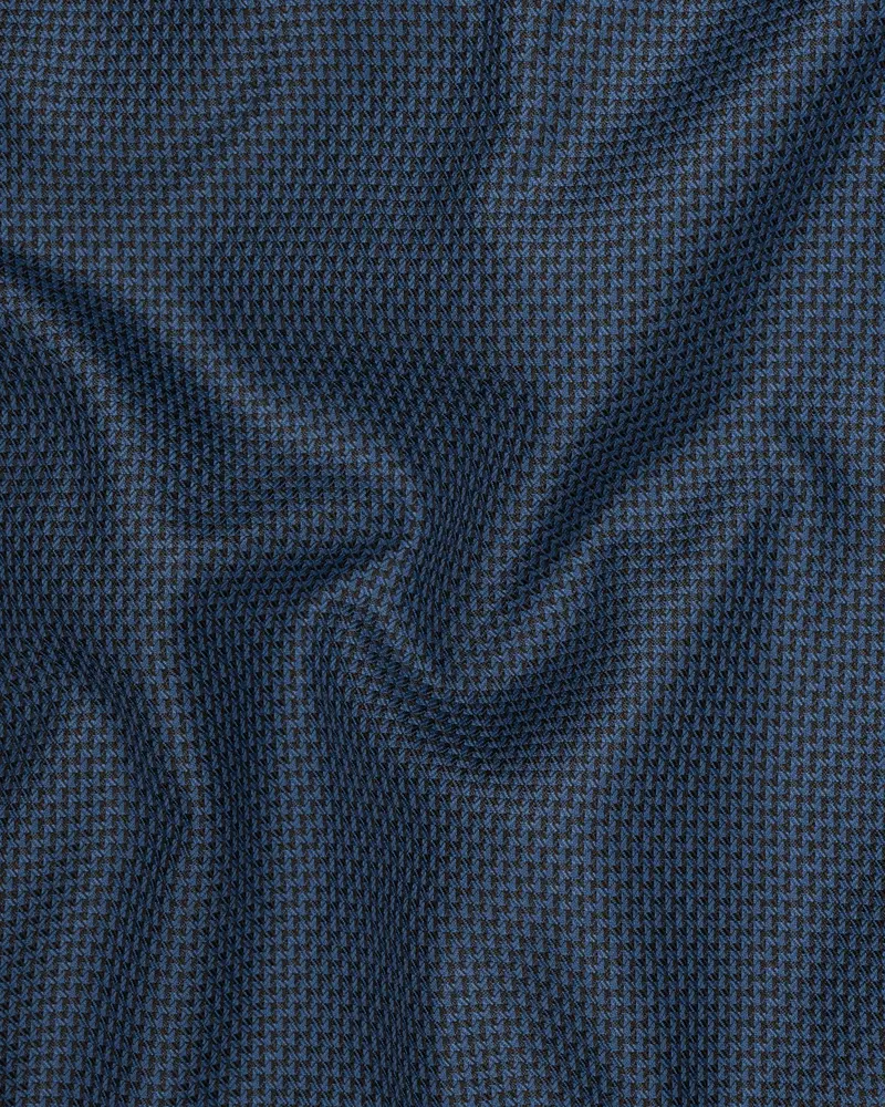 Port Gore Blue Wool Rich Pant 3