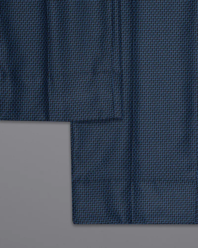 Port Gore Blue Wool Rich Pant 6