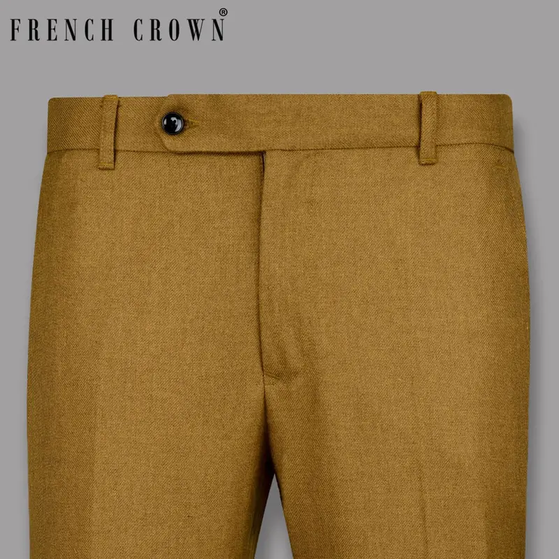 Porter’S Clay Khaki Textured Pant 1