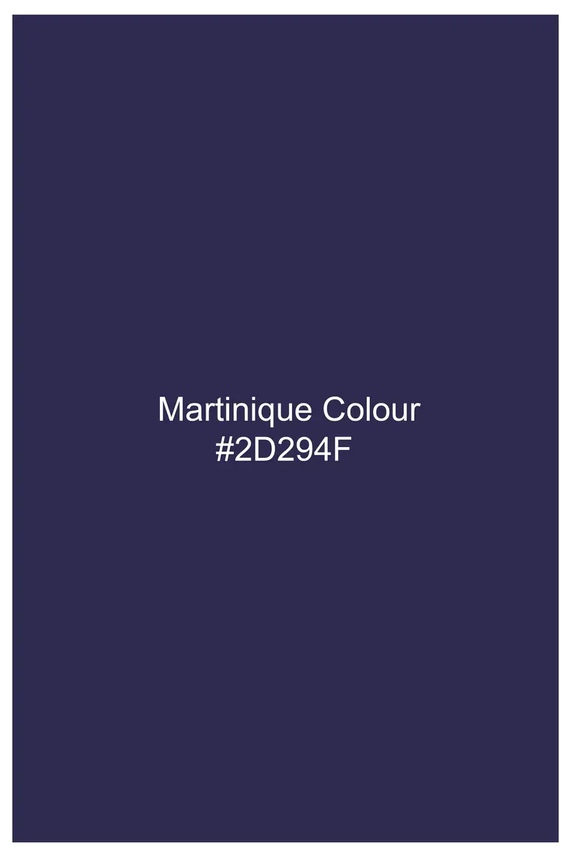 Portuguese Tile-Martinique Purple Azulejo Printed Subtle Sheen Super Soft Premium Cotton Casual Shirt 6
