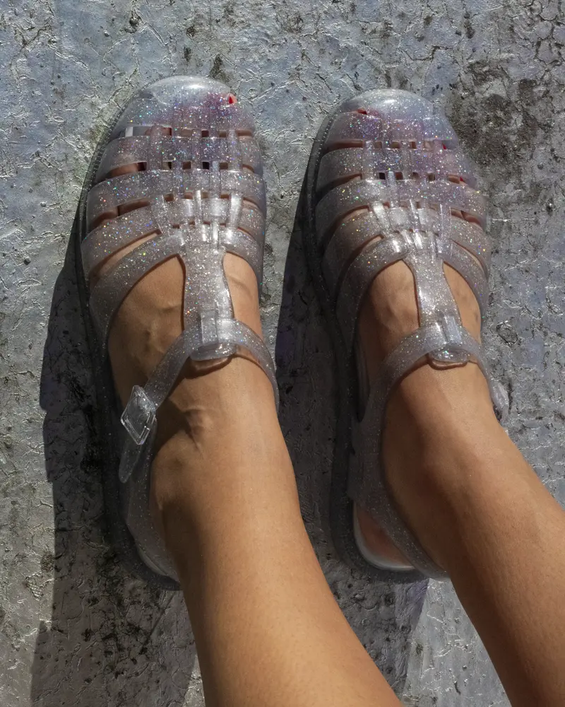 Possession Clear Silver Glitter 2
