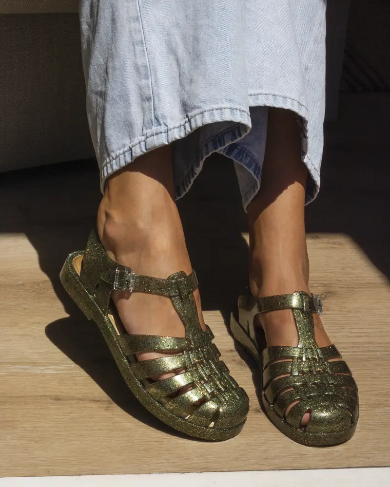 Possession Green Gold Glitter 9