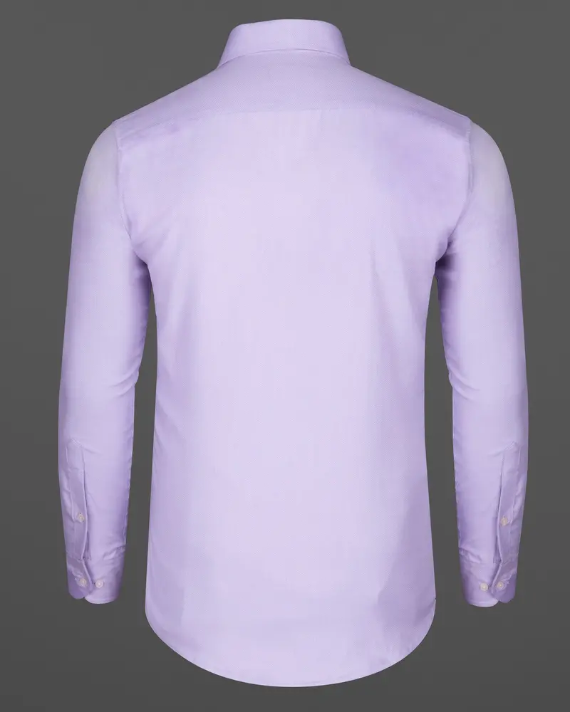 Prelude Blue Herringbone Premium Cotton Shirt 7