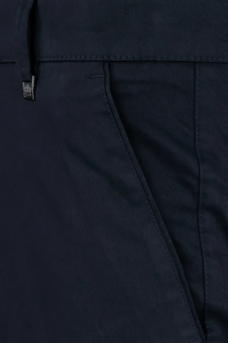 Prussian Blue Premium Cotton Chinos Pant 4