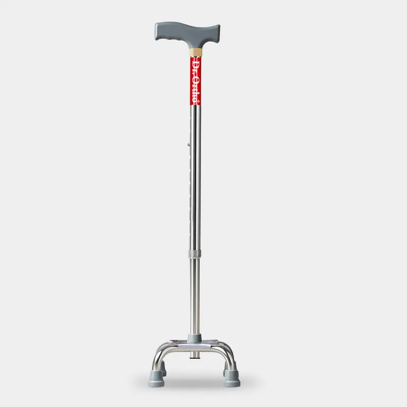 Quadripod Adjustable Walking Stick 1
