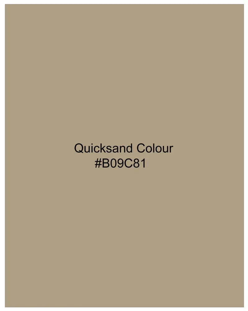 Quicksand Brown Stretchable Premium Cotton Traveler Pant 7
