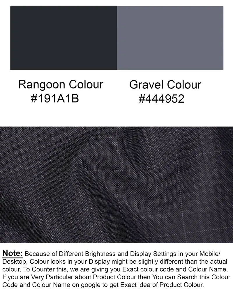 Rangoon Black Plaid Waistcoat 8