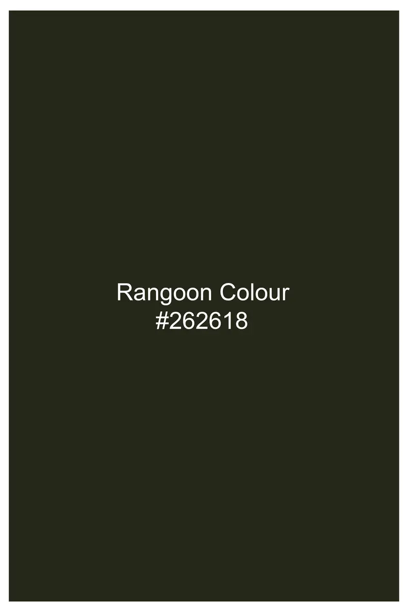 Rangoon Green Single Breasted Velvet Blazer 7