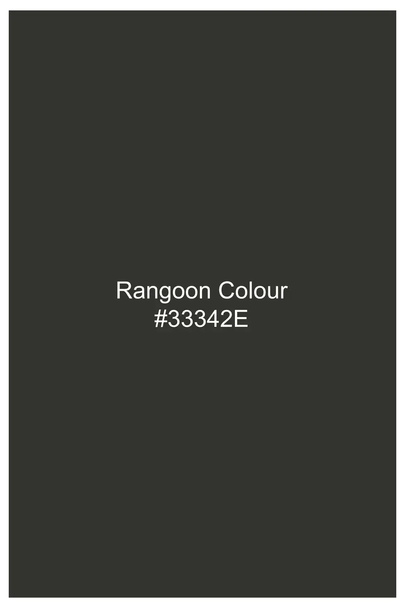 Rangoon Green Wool Rich Nehru Jacket 6