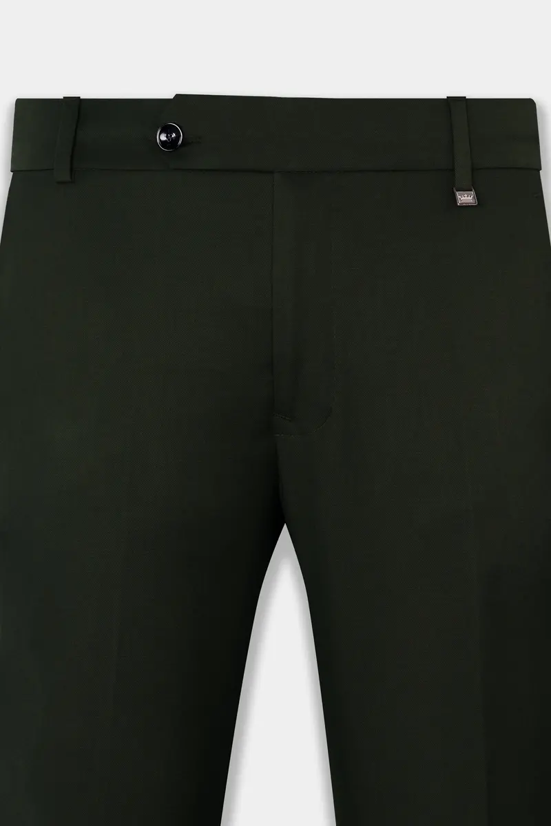 Rangoon Green Wool Rich Pant 2