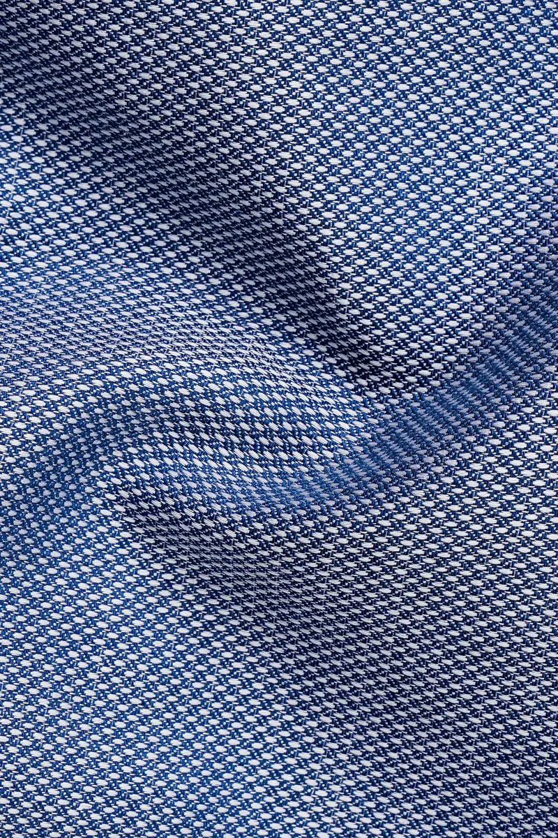 Raven Blue Dobby Textured Premium Cotton Shirt 2