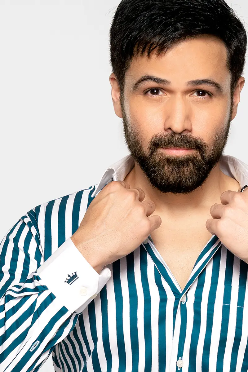 Regal Blue And White Stripes White Cuffs And Collar Subtle Sheen Super Soft Premium Cotton Designer Shirt 5