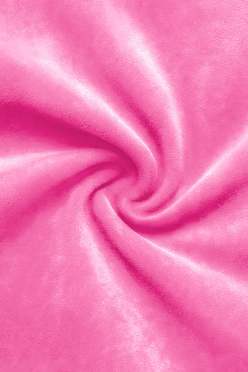 Regalis-Carnation Pink Velvet Stretchable Waistband Pant 3