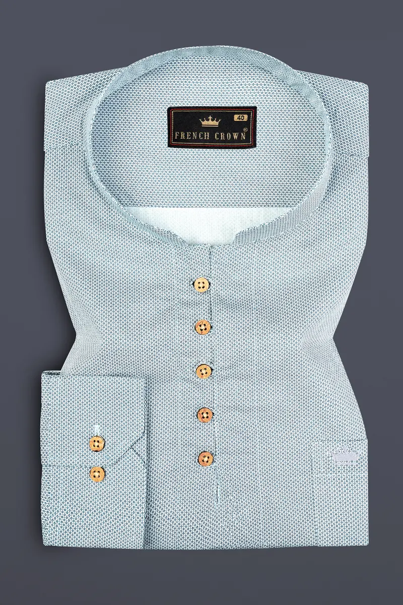 Regent Green Heavyweight Premium Cotton Kurta Shirt 2