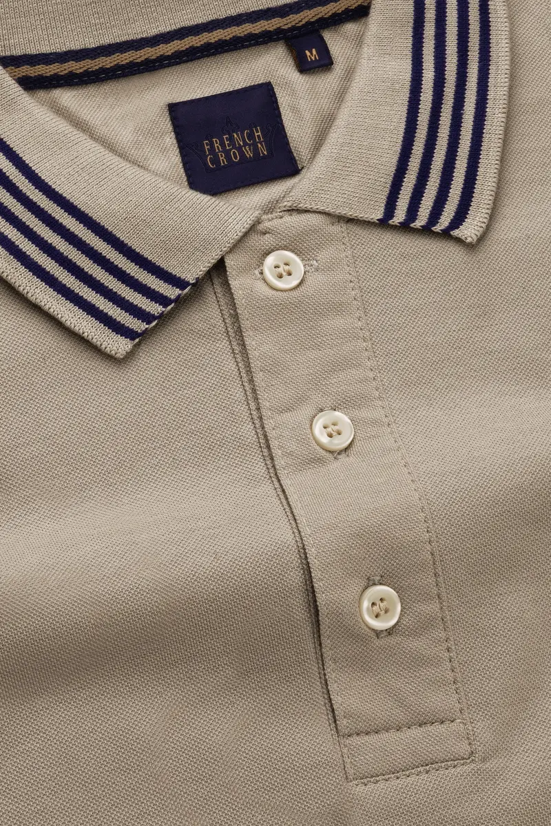 Regnaro-Emperor Brown Premium Cotton Pique Polo 4
