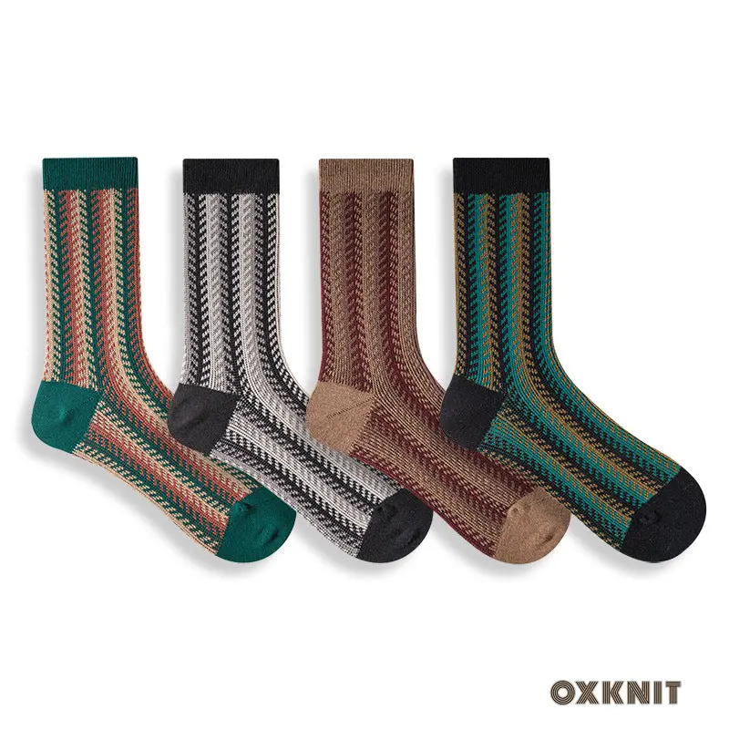 Retro Ethnic Style Sport Mid-Calf Length Sock 1
