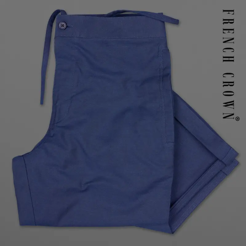 Rhino Blue Oxford Lounge Pants 1